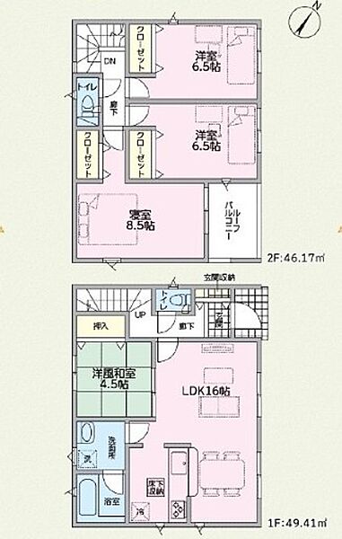 間取り：347000073134
