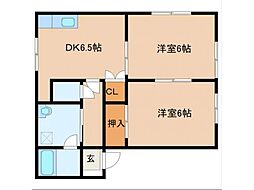 ローズガーデン2の間取図画像