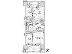 デュオヒルズ盛岡中ノ橋ザ・プレミア 3LDKの間取図画像