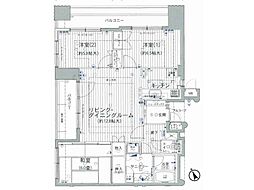 D'グランセ加賀野邸苑 3LDKの間取図画像