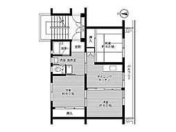 ビレッジハウス六田3号棟 4階/407号室