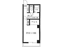 IGビル 1Kの間取図画像