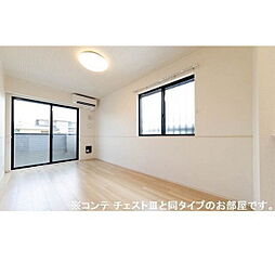 ヴィラバース 205 2階1LDKのリビング/ダイニング