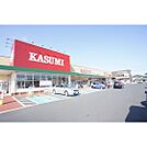 スーパー「カスミフードスクエア水戸堀町店まで809ｍ」24時まで営業中