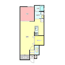 Maison Parc 1LDKの間取図画像