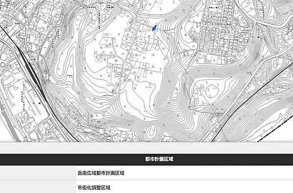区画図：322000624944