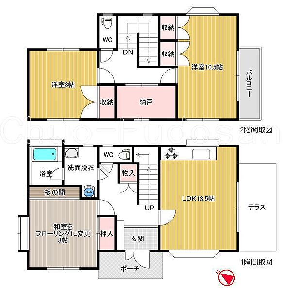 間取り：322000625547
