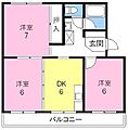 ビクトリーマンション4階5.3万円