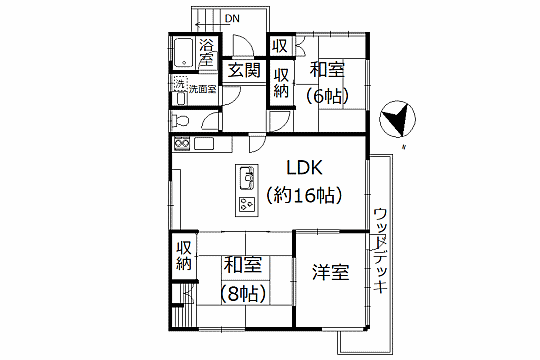 間取り：322000651366