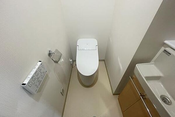 手洗い付きトイレです