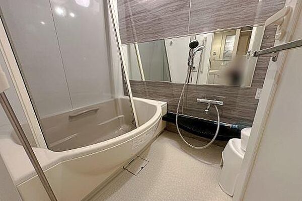 清潔感のある浴室　さっとシャワーで済ませたいときなどに◎