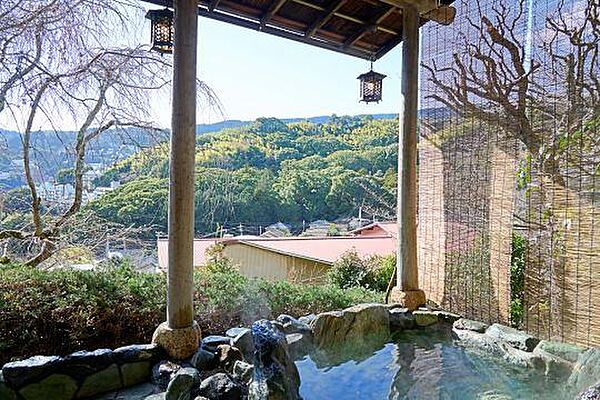 露天風呂からの眺望です