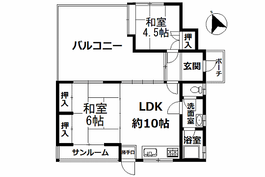 間取り：322000645636