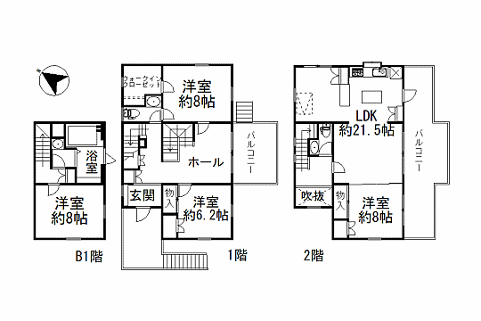 間取り：322000637309