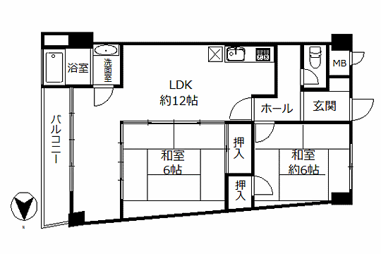 間取り：322000650794
