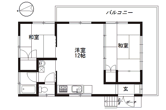 間取り：322000623860