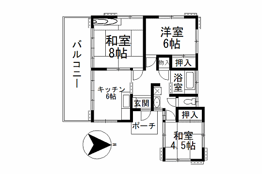 間取り：322000645365