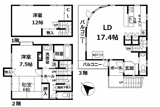 間取り：322000645408