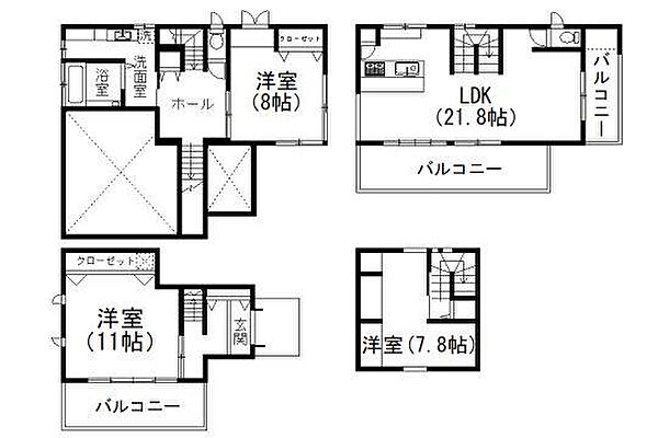 間取り：322000647591