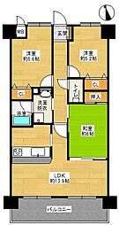 間取図画像 3LDK