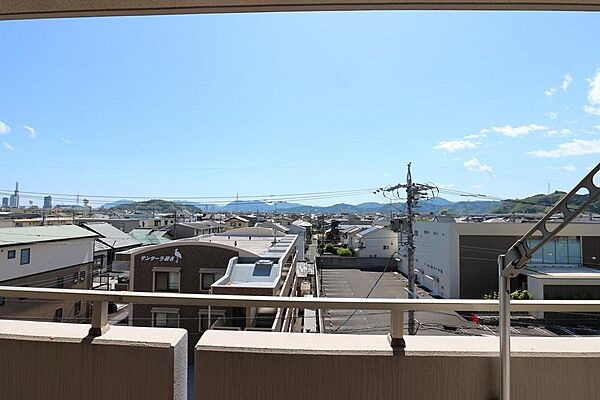 バルコニーからの眺望