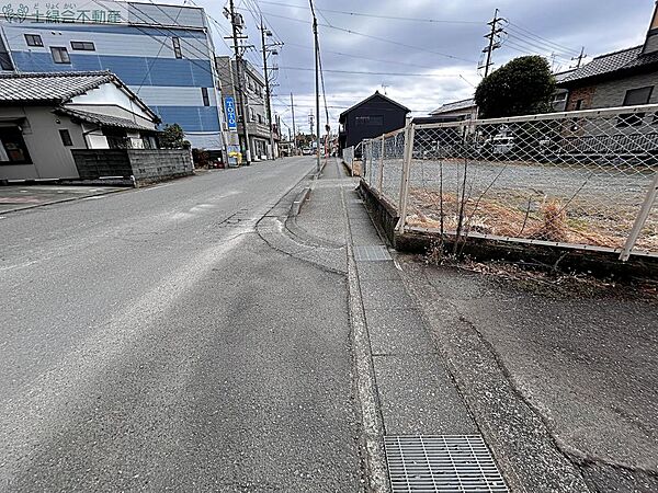 2026.2.17撮影　現地写真です。前面道路幅員9.1～9.2ｍです。お気軽にお問い合わせください♪