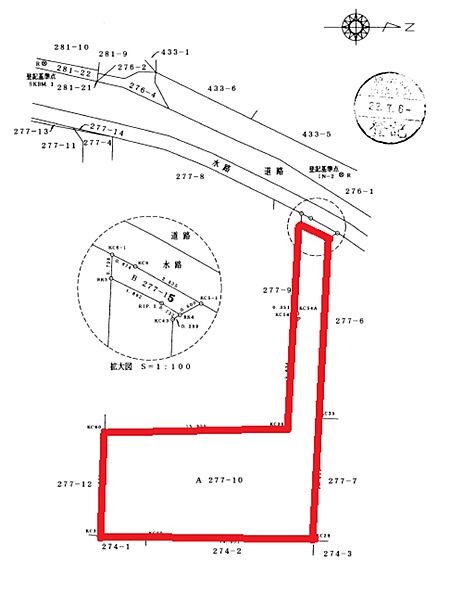 区画図：322000626031