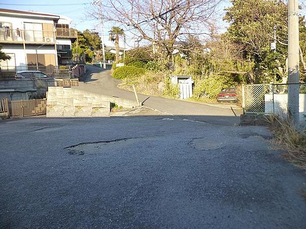 土地Ａ：南西側から撮影
