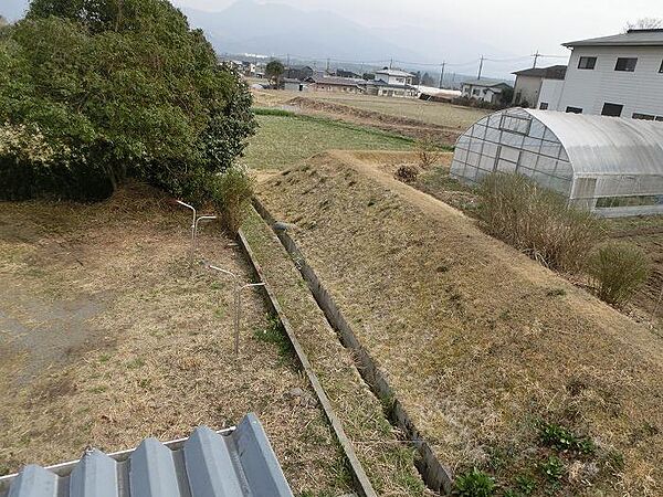 田園風景の長閑な環境