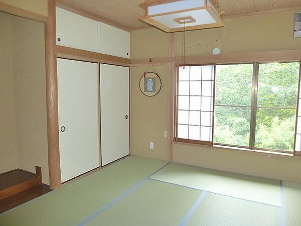1階和室8帖　床の間と押入れ付き