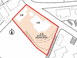 湯河原町吉浜 古家付き