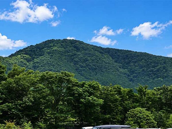 箱根の山々を望む自然豊かな環境