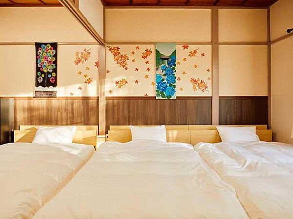 ゆったり寛げる快適な室内