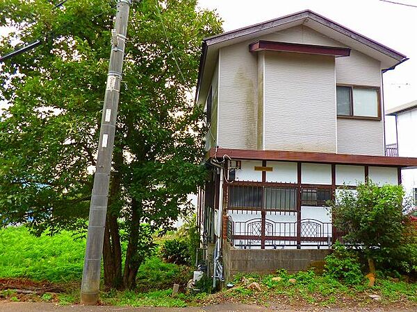 建物2階部分は未登記です