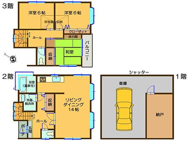 間取り：322000644725