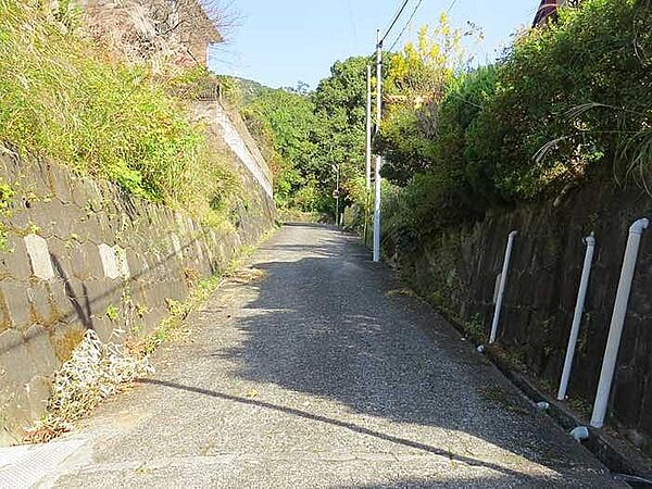 陽当り良好なひな壇傾斜地