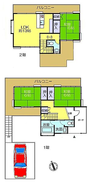 間取り：322000629600