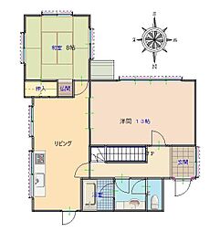 120坪の敷地にある二階建建物 ソーラーパネル付