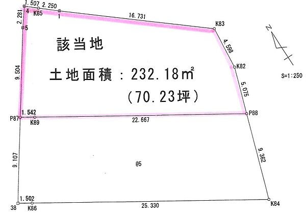 区画図：322000620408