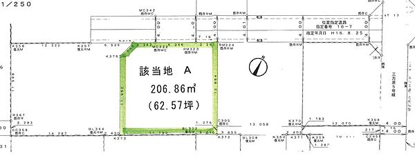 区画図：322000621417