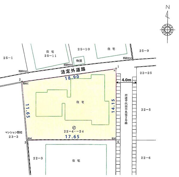 区画図：322000625645