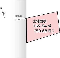 牛妻 緑豊かな地域