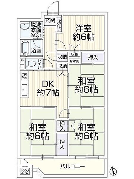 間取り：322000646172