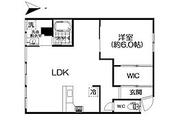 間取図画像 1SLDK