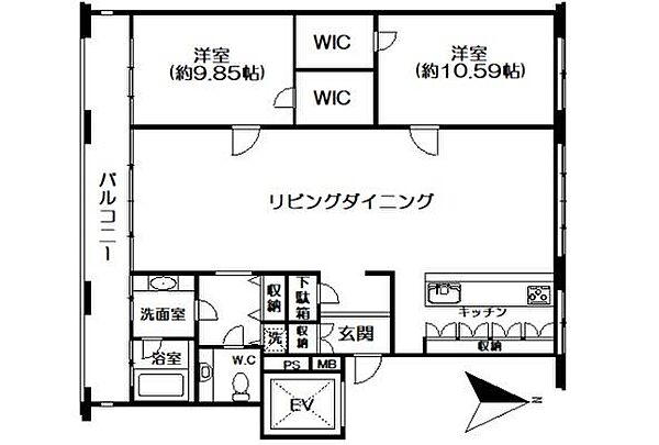 間取り：322000625265