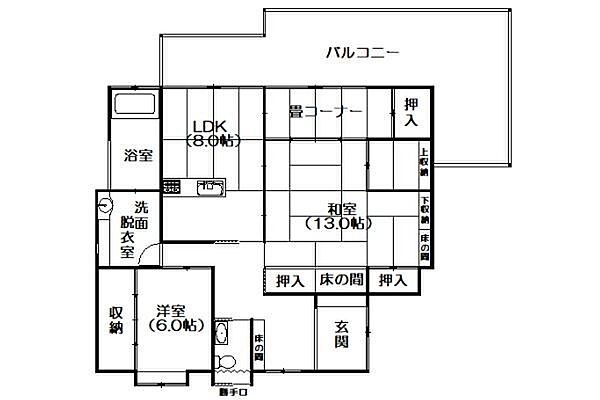 間取り：322000578637