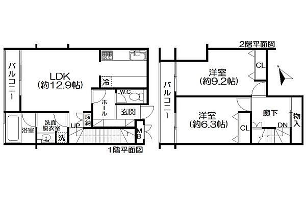 間取り：322000623555