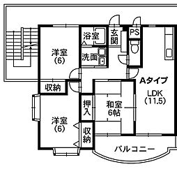 K.spaceの間取図画像