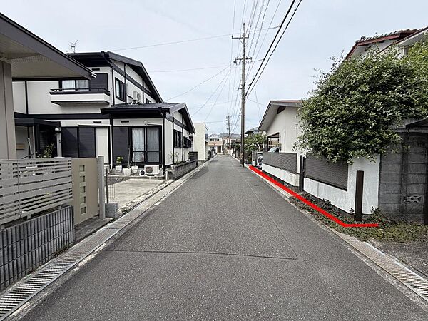 前面道路
