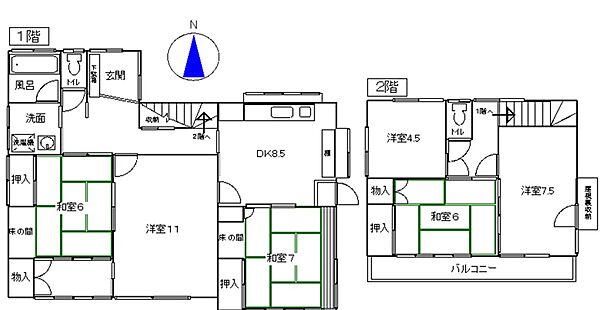間取り：322000527523